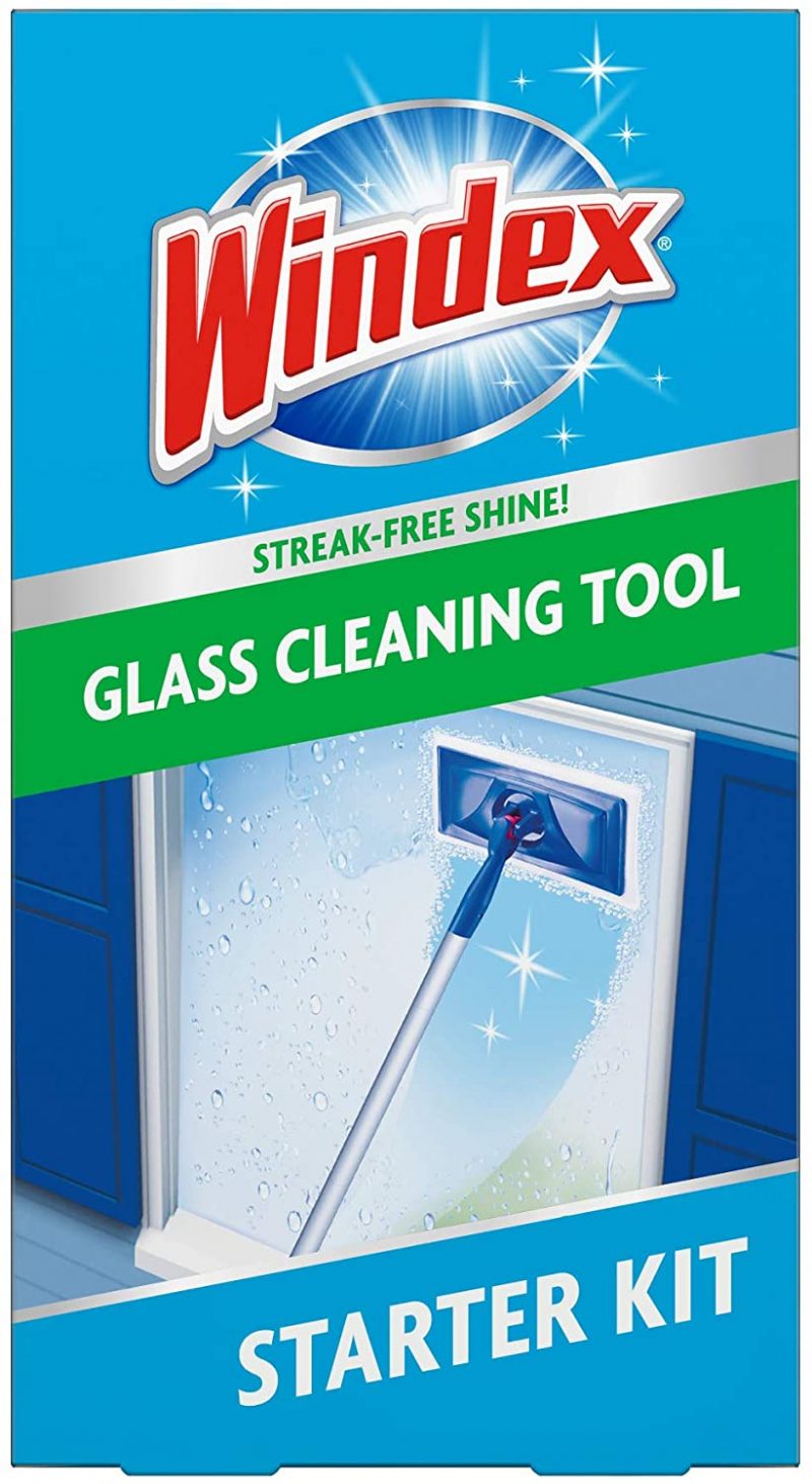 Windex Outdoor All-In-One Glass and Window Cleaner Tool Starter Kit