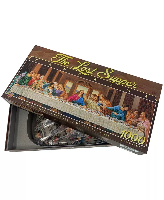 MasterPieces Puzzles The Last Supper Panorama Puzzle Set  1000 Piece