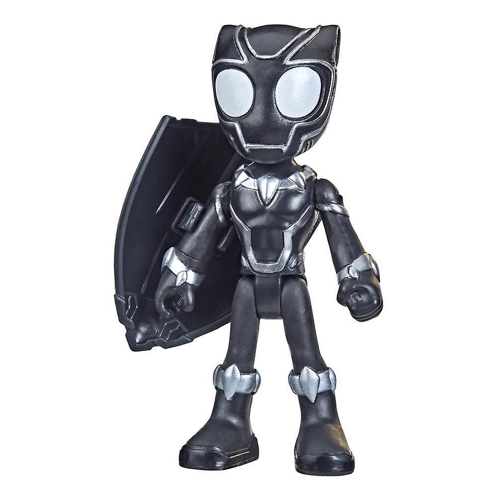 Marvel Spidey And His Amazing Friends Black Panther Figure 10cm