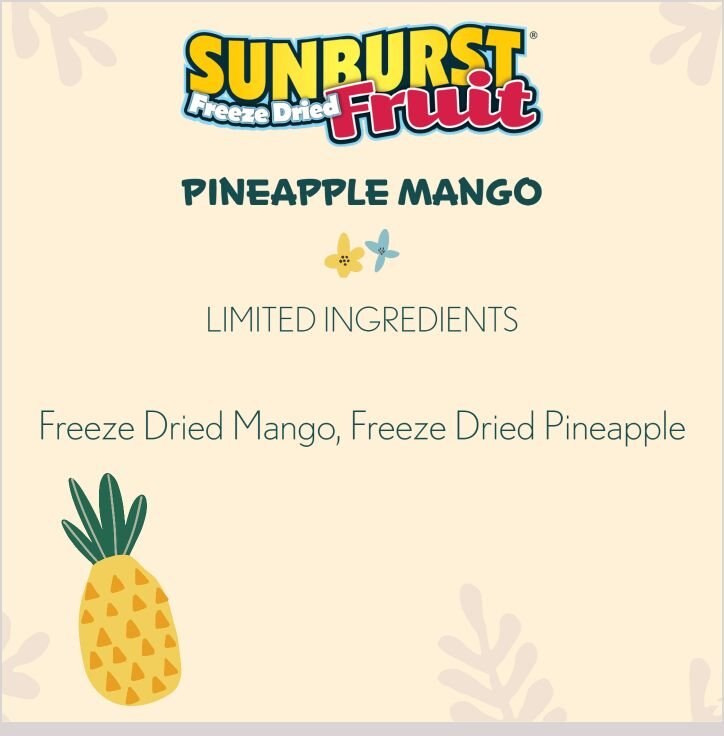 Higgins Sunburst Pineapple Mango Freeze Fruits for Birds