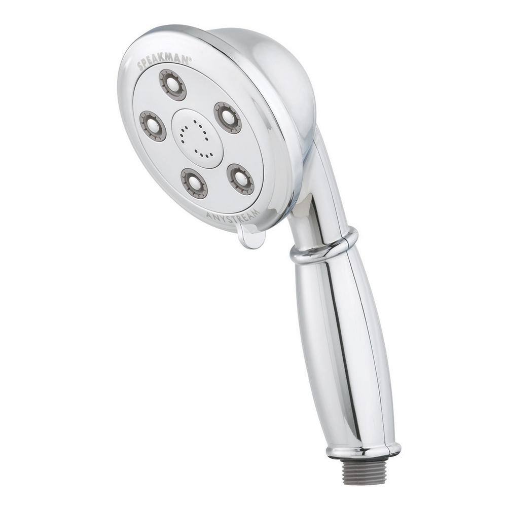 Speakman 3-Spray 4 in. Single Wall Mount Handheld Adjustable Shower Head in Polished Chrome VS-3011-E2