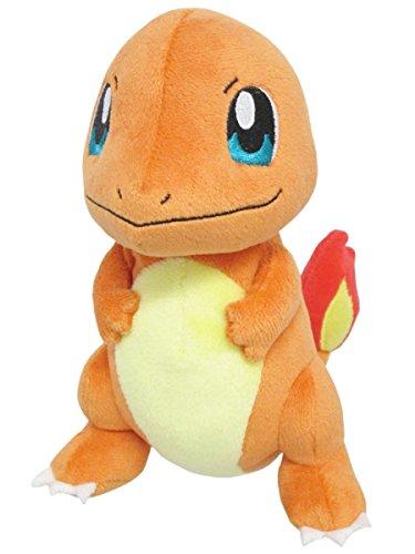 Sanei Pokemon All Star Series PP18 Charmander Stuffed Plush， 6.5