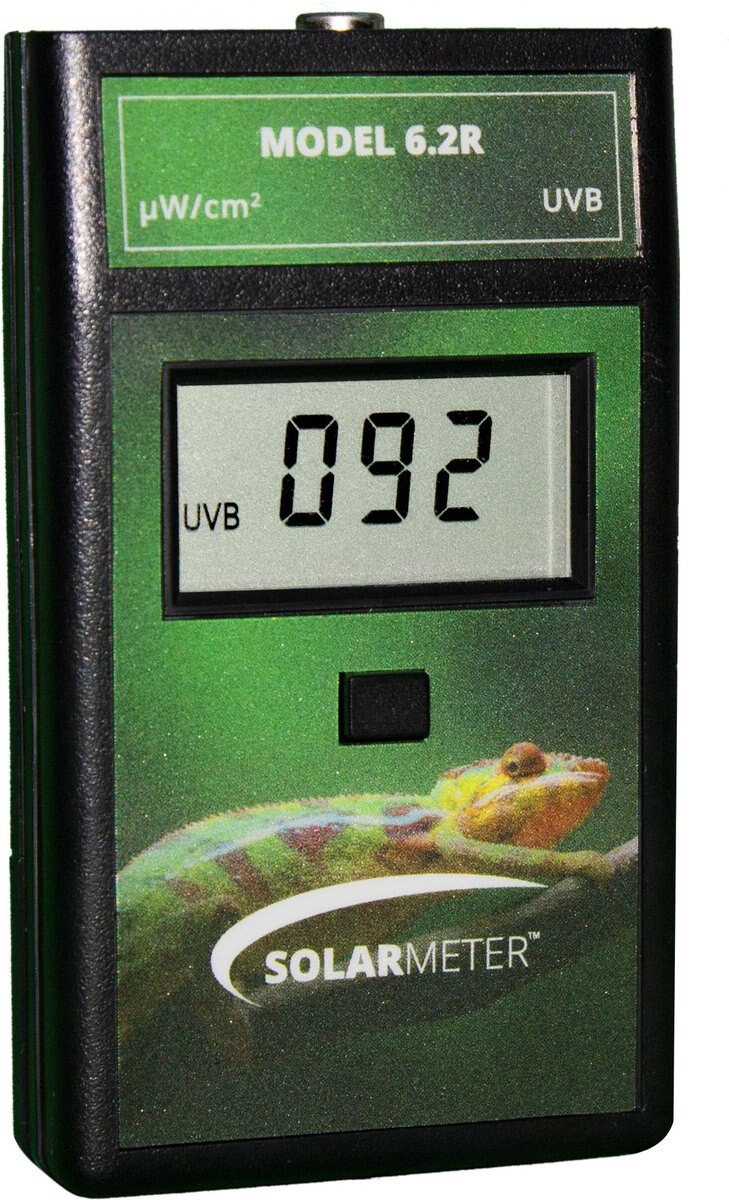 Solarmeter Model 6.2R Reptile UVB Lamp Meter， Red