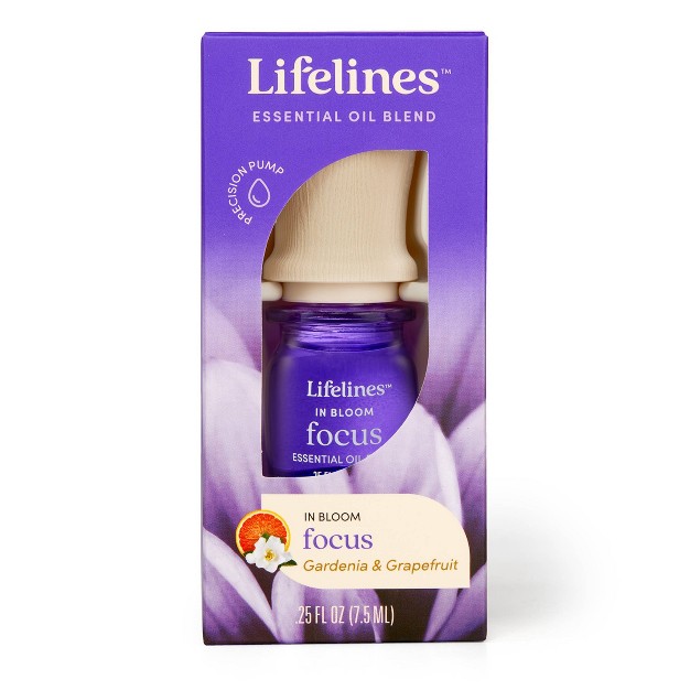 Essential Oil Blend In Bloom Focus Lifelines