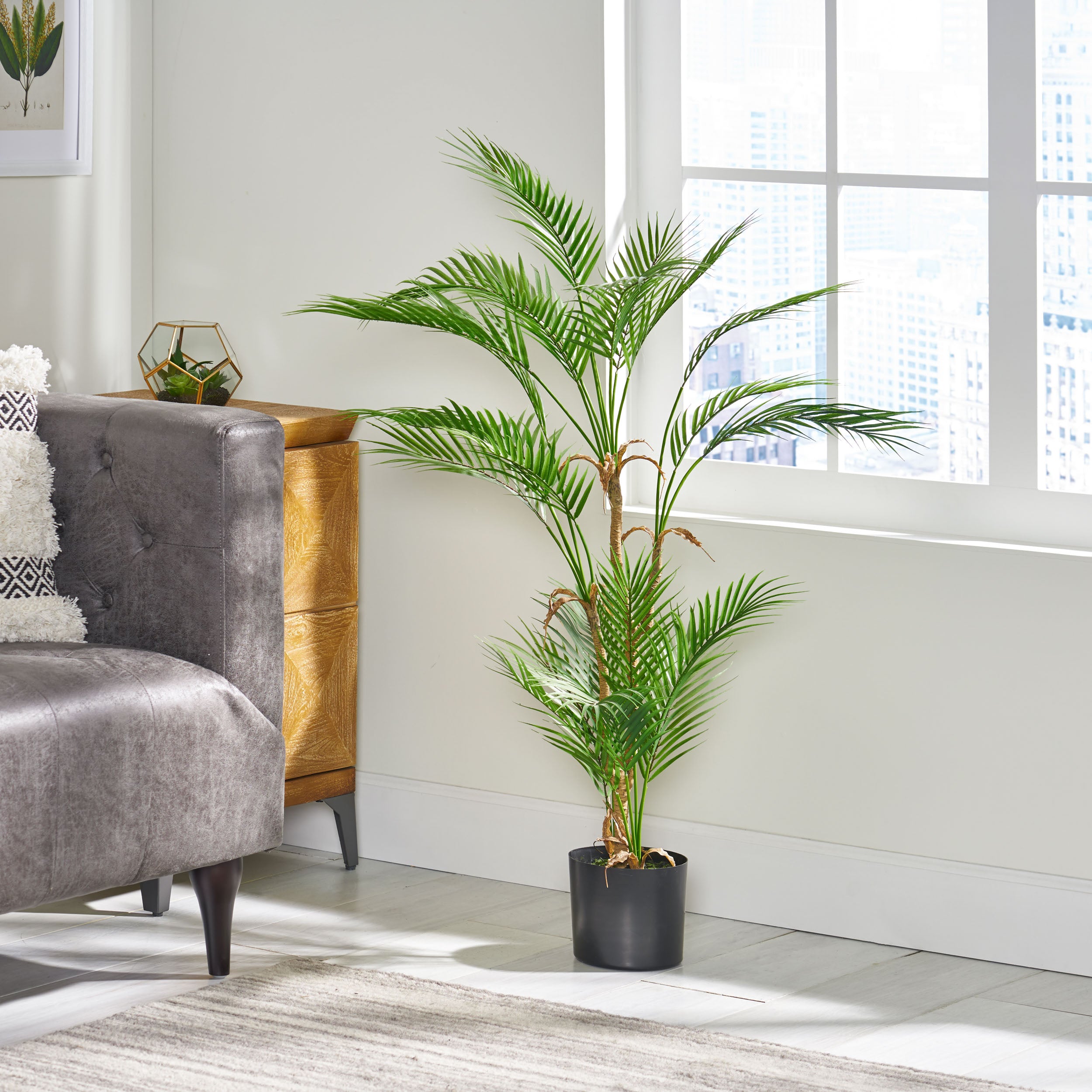 Abbeville Troup Artificial Palm Tree