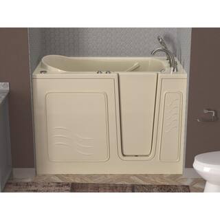 Universal Tubs HD Series 30 in. x 53 in. Right Drain Quick Fill Walk-In Air Tub in Biscuit HD3053RBA