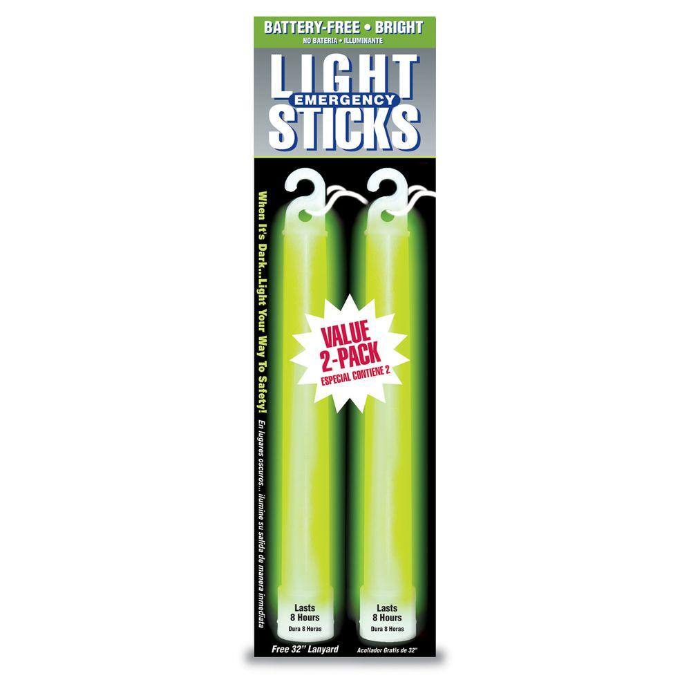 Ready America 8-Hour Green Light Stick (24-Pieces 2-Pack) 27218