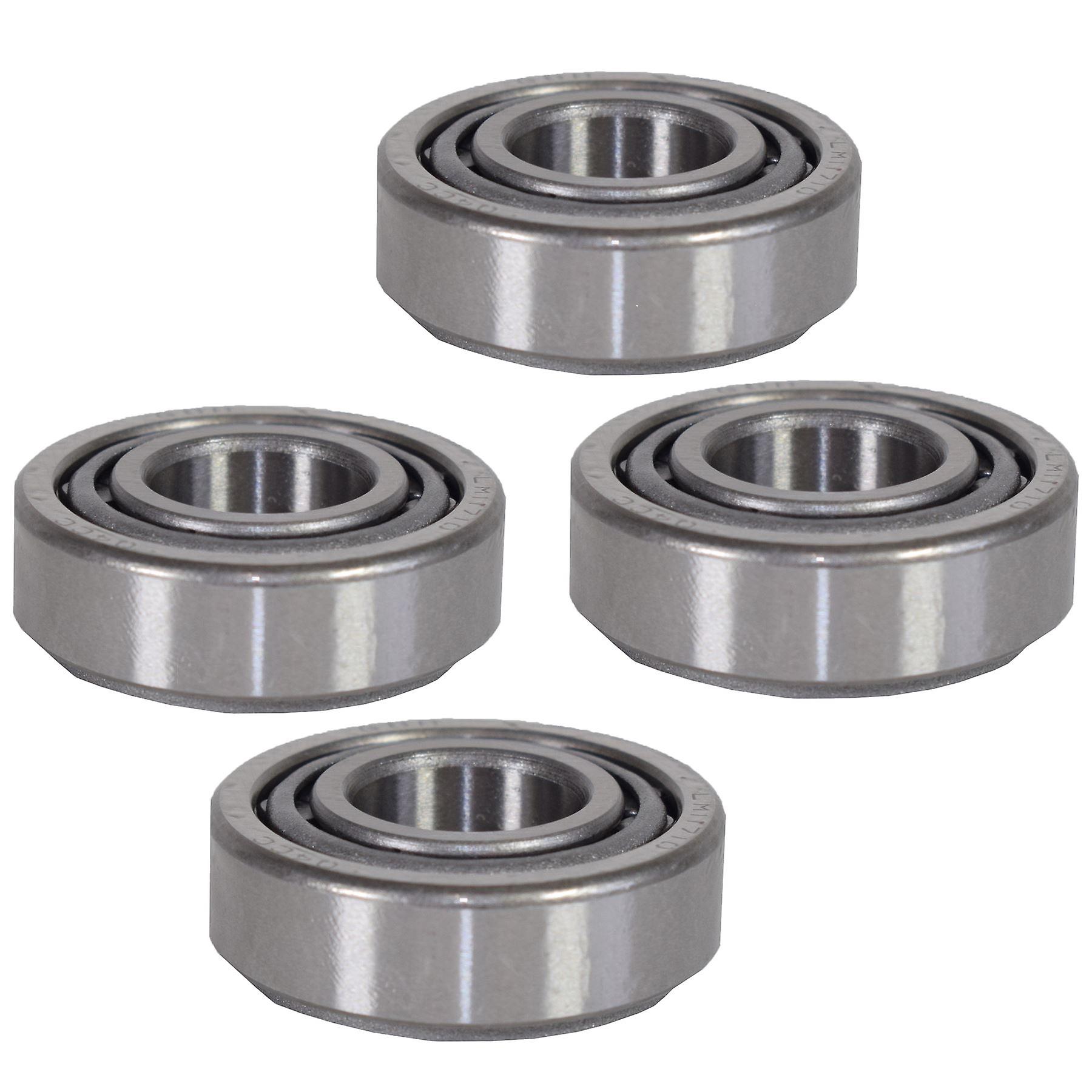 4 Trailer Hub Taper Tapered Roller Bearings ID 17.46 x OD 39.88 x W 13.84