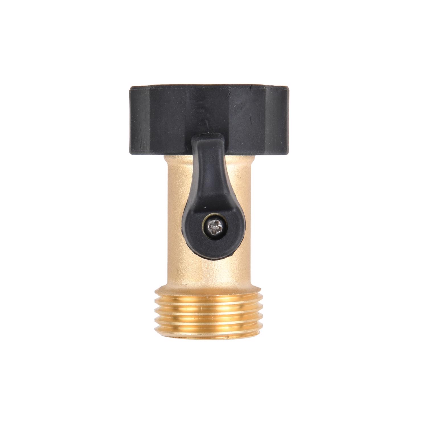 Ace 3/4 in. Brass Threaded Male/Female Hose Shut-off Valve