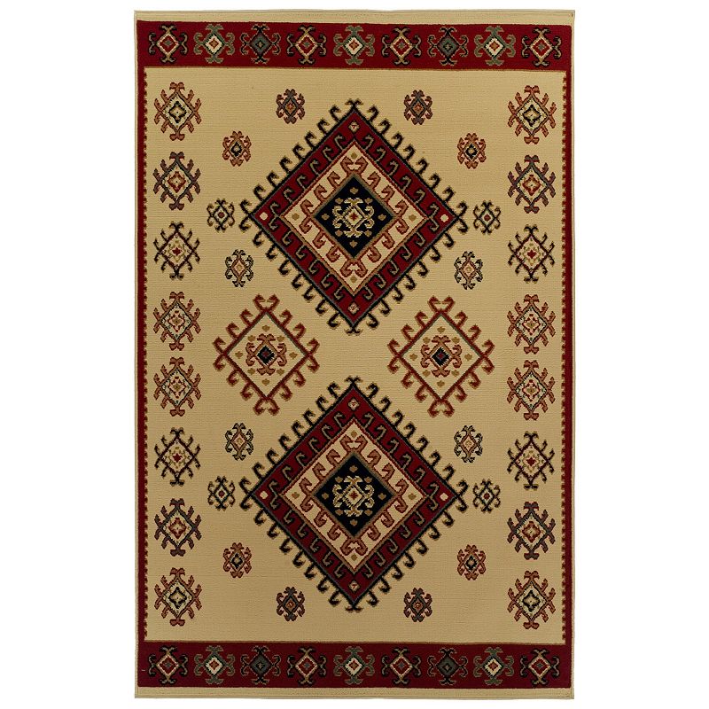 SUPERIOR Santa Fe Geometric Indoor Area Rug