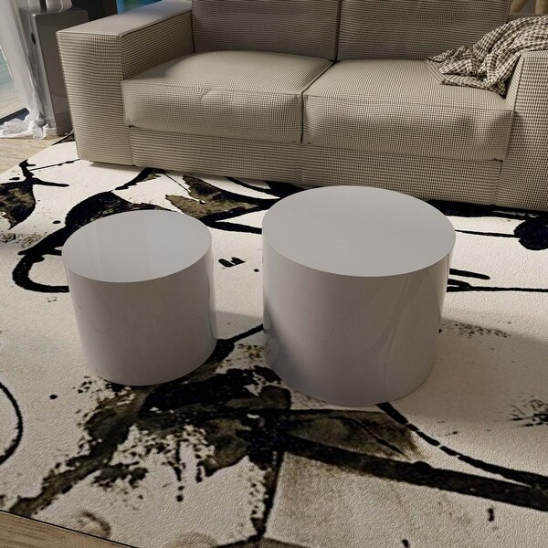 Round Shape Side Table set of 2