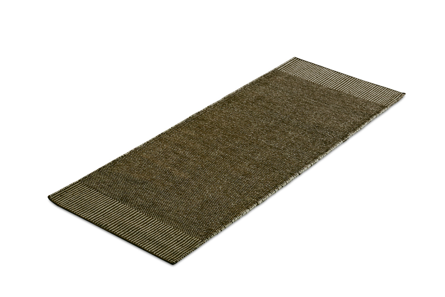 Rombo White/Moss Green Rug