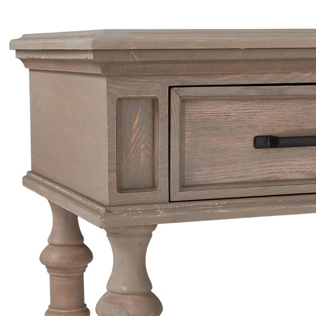 Cassatt 2 Drawer Console Table Gray Finch