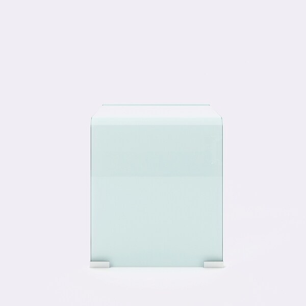 Whole Tempered Glass Side Table