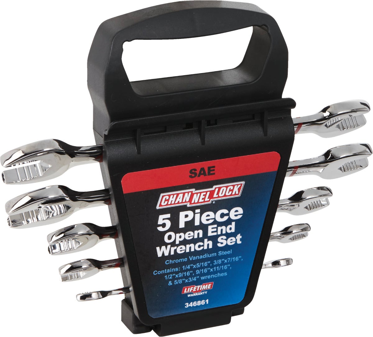 Channellock 5-Piece Open-End Wrench Set