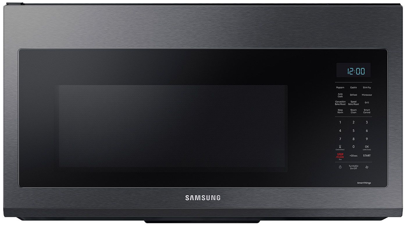  1.7 Cu. Ft. Fingerprint Resistant Black Stainless Steel Over-The-Range Convection Microwave