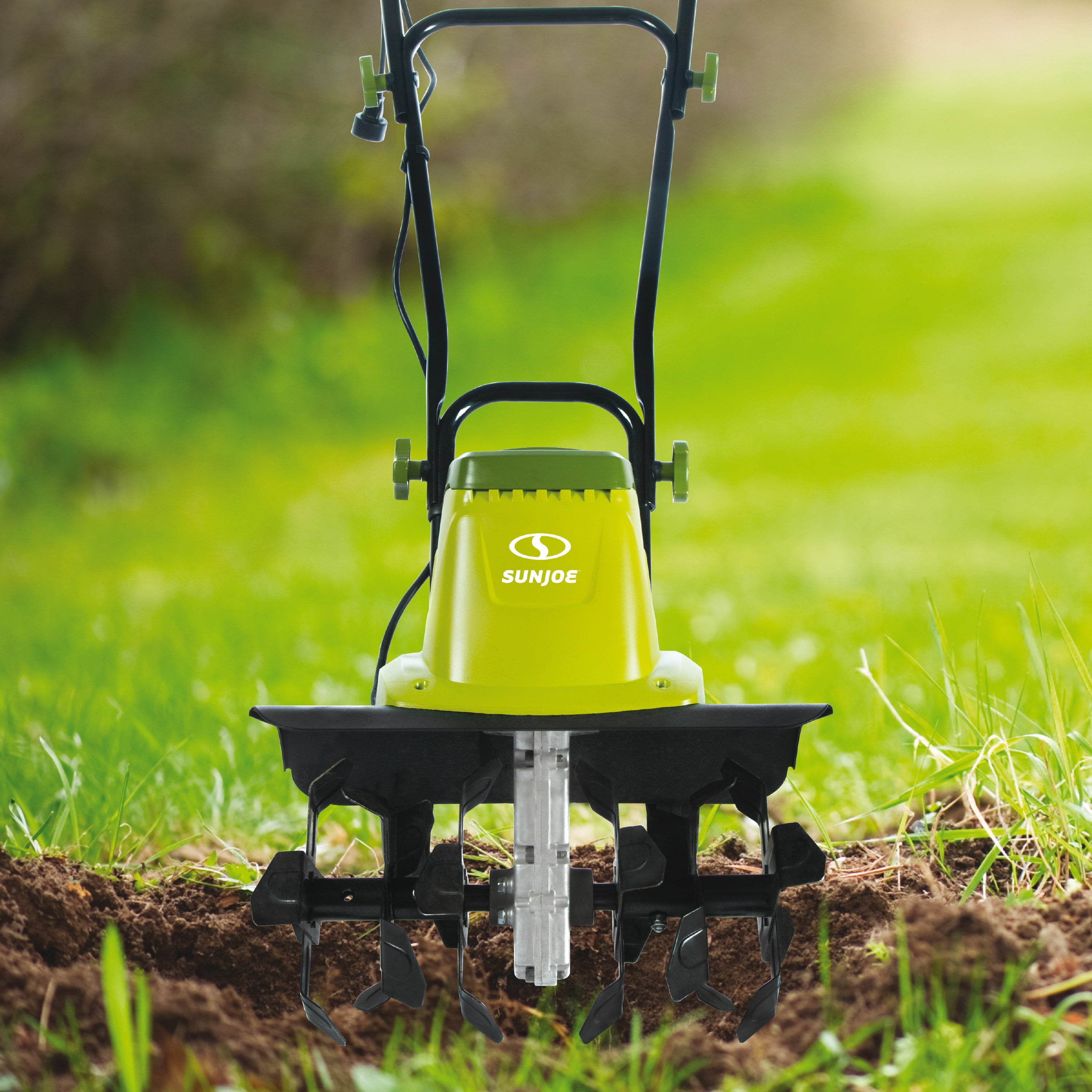 Sun Joe Electric Garden Tiller + Cultivator, 16-inch, 13.5-Amp