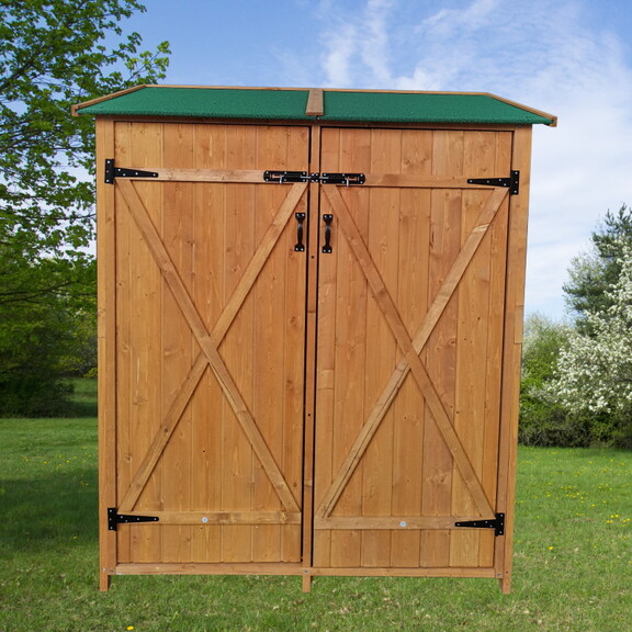 XWT011 WOODENSHED Natural for backyard garden big ...