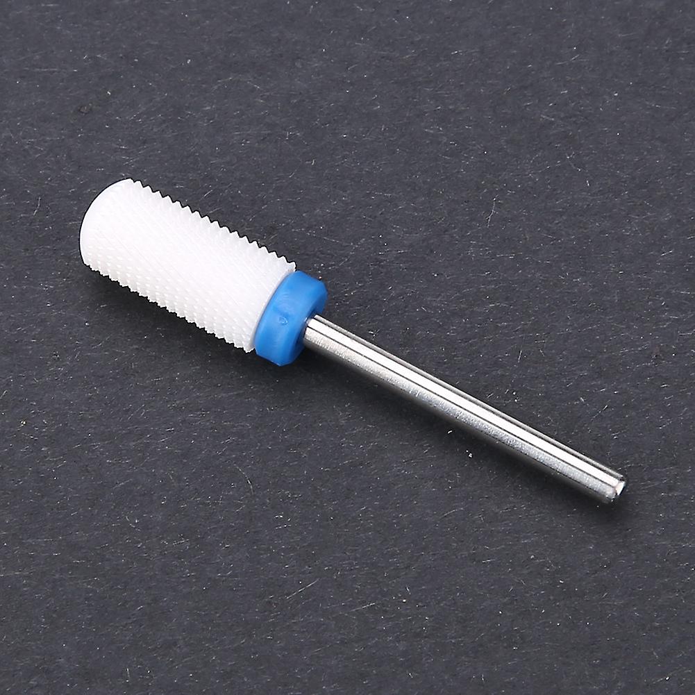 5 Type Of Ceramic Cylinder Shape Grinding Head Nail Drill Bit For Manicure Drills Machine 03#