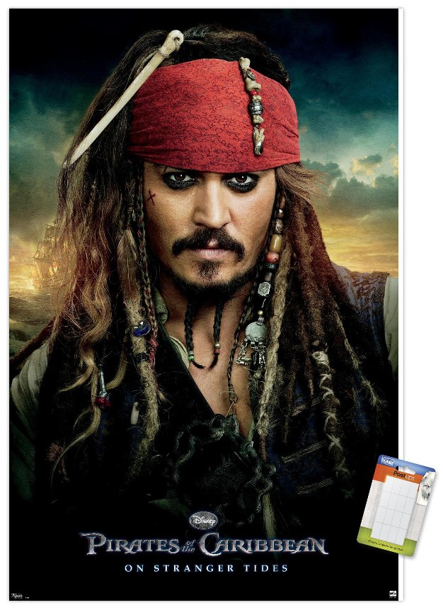 Trends International Disney Pirates Of The Caribbean On Stranger Tides One Sheet Unframed Wall Poster Prints