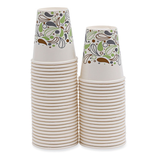 Boardwalk Deerfield Printed Paper Cold Cups， 12 oz， 50 Cups/Sleeve， 20 Sleeves/Carton (DEER12CCUP)