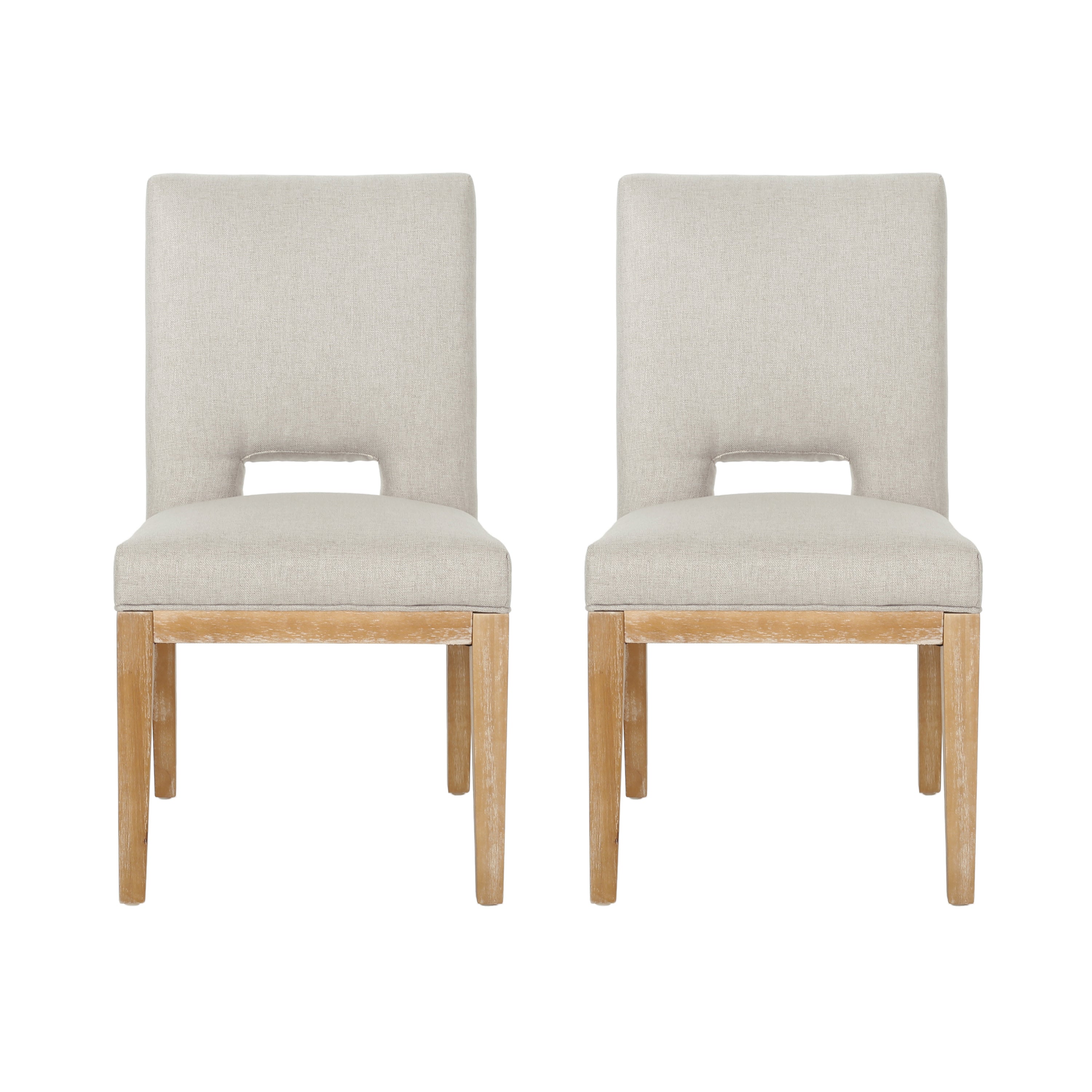 Parkey Upholstered Dining Chairs, Set of 2