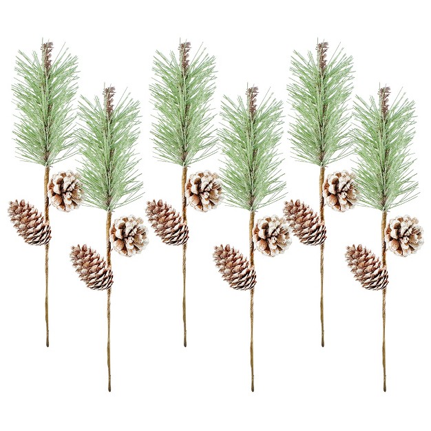 Auldhome Design holiday Pinecone Picks 6pk