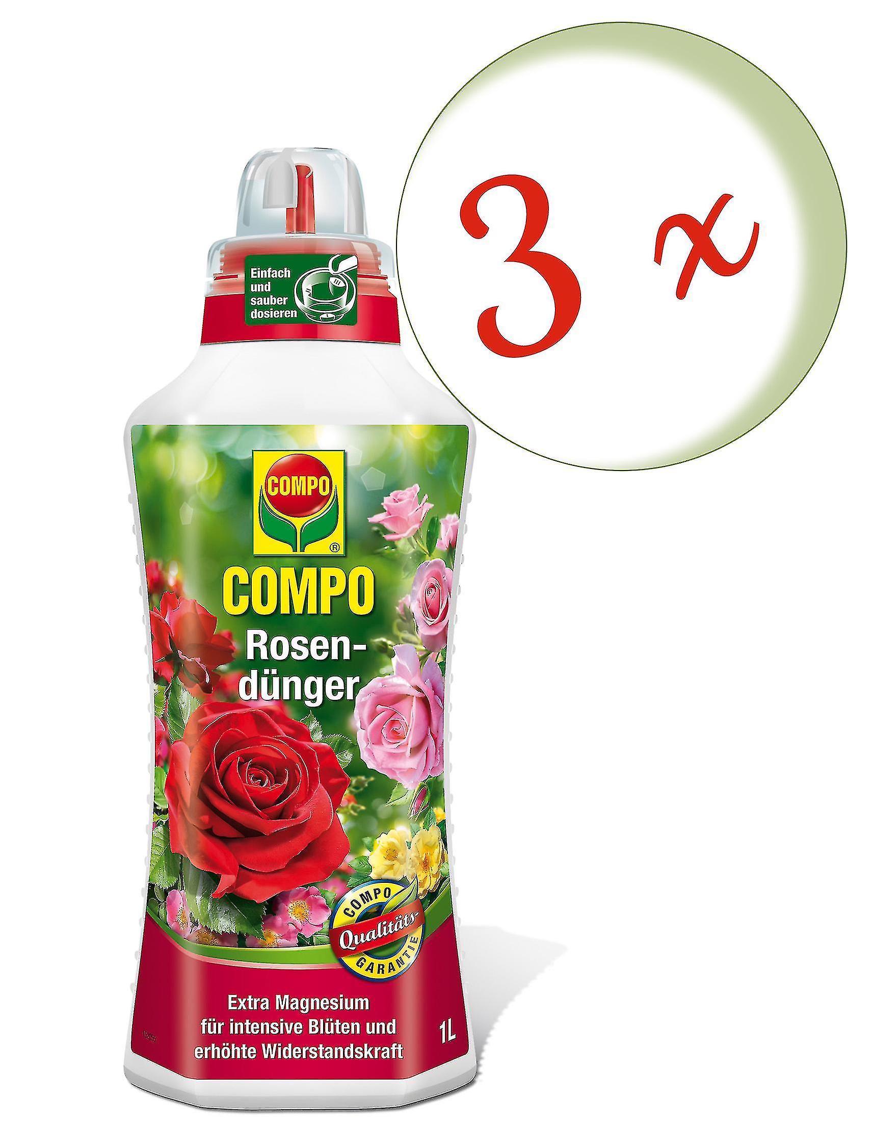 3 x COMPO Rosend??nger， 1 Liter