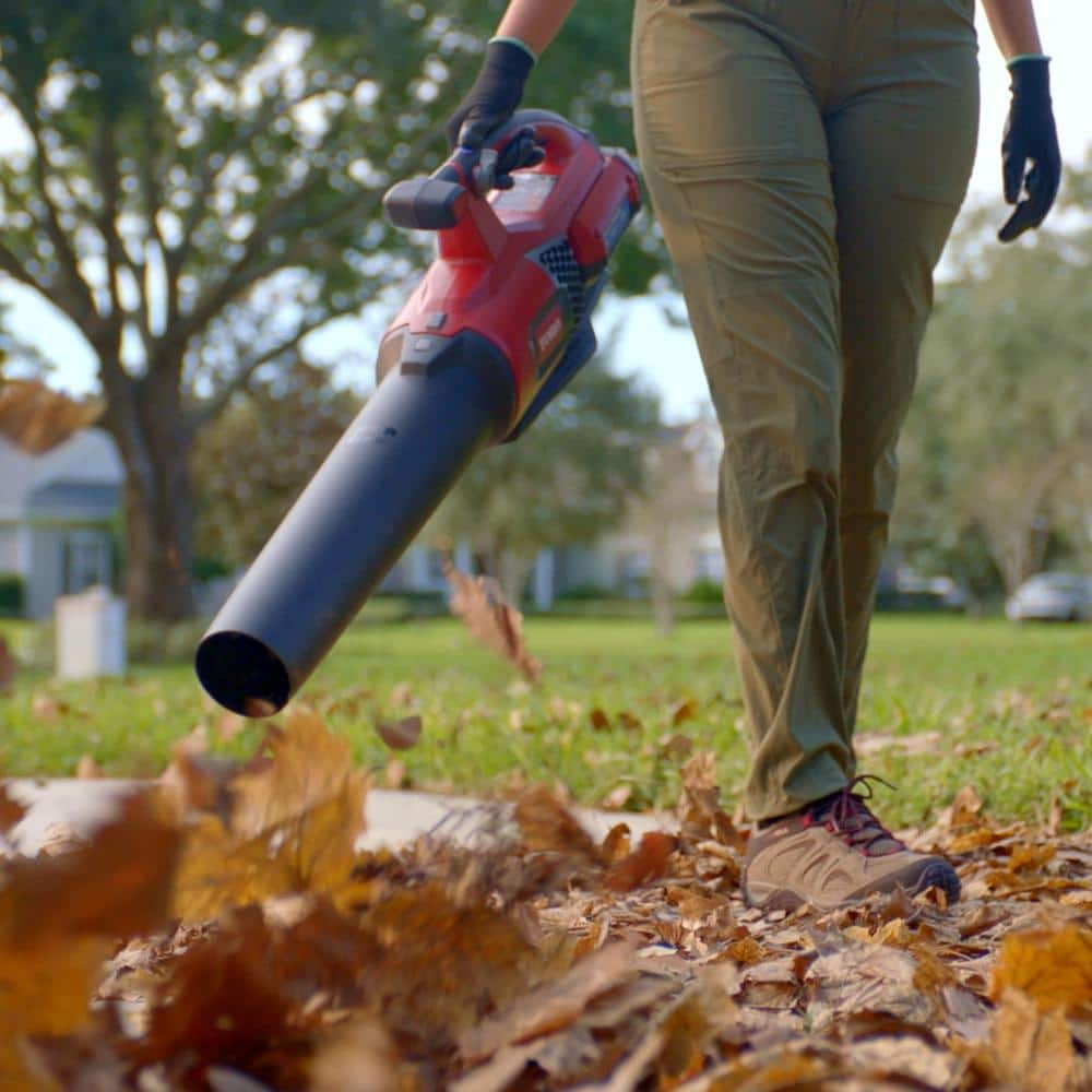 Toro 120 MPH 605 CFM 60Volt Max LithiumIon Brushless Cordless Leaf Blower  25 Ah Battery and Charger Included