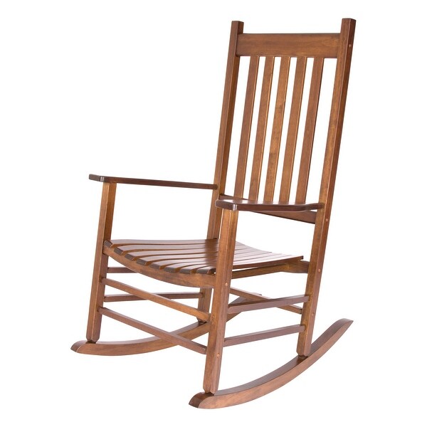 Porch and Den Steeplechase Genuine Hardwood Rocking Chair