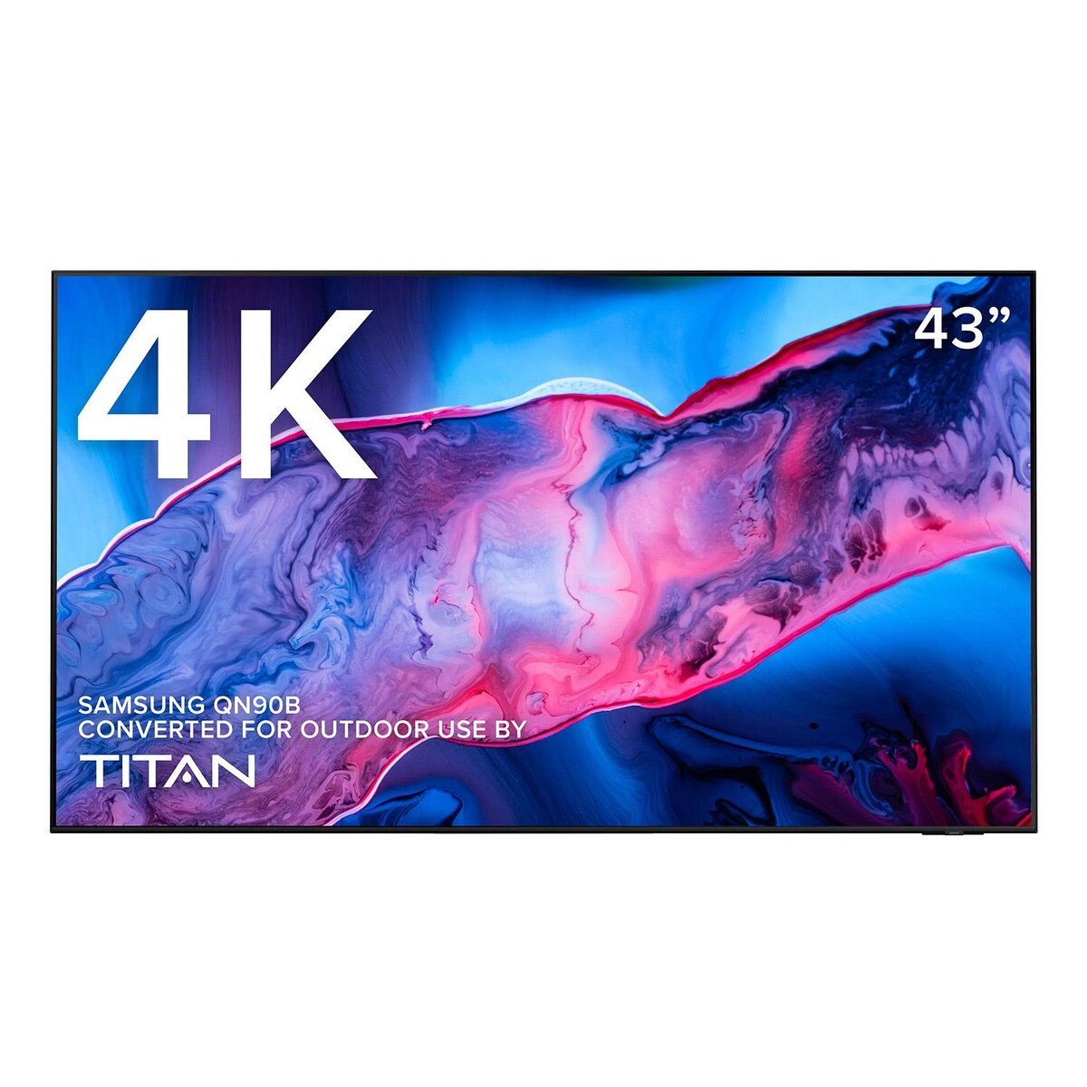 Titan QN90B Series 43andPrime; Full Sun 4K LED Outdoor TV