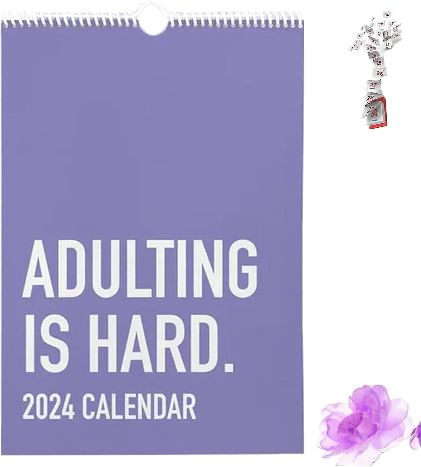 It Is Difficult For Adults To Hang On The Wall In 2024 Calendar.calendar-20*30cm