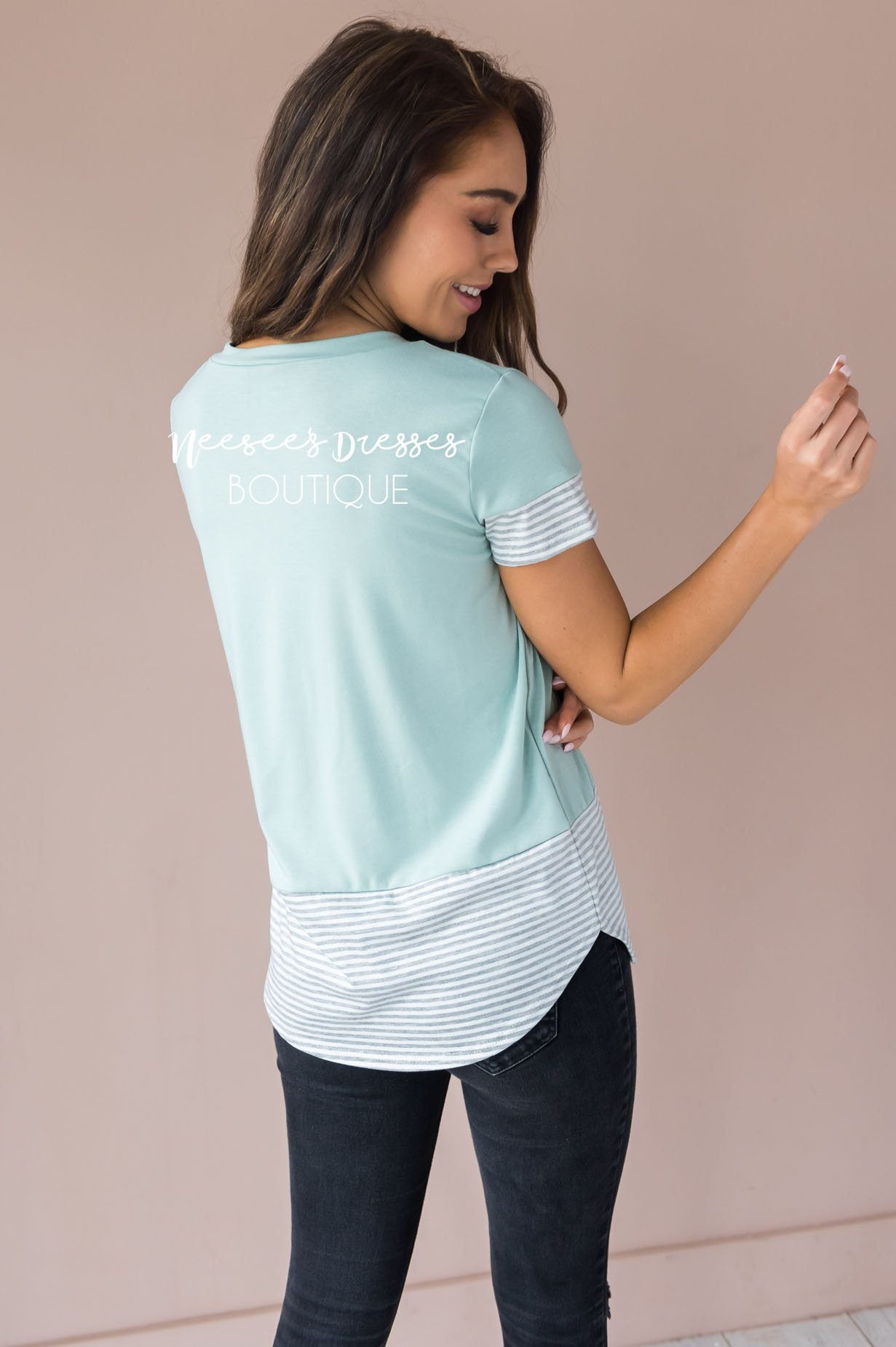 Take The Lead Modest Sparkle Tee