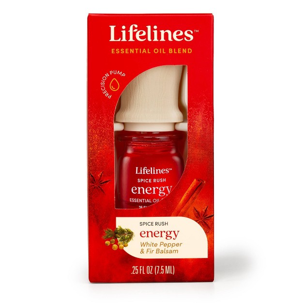 Essential Oil Blend Spice Rush Energy Lifelines