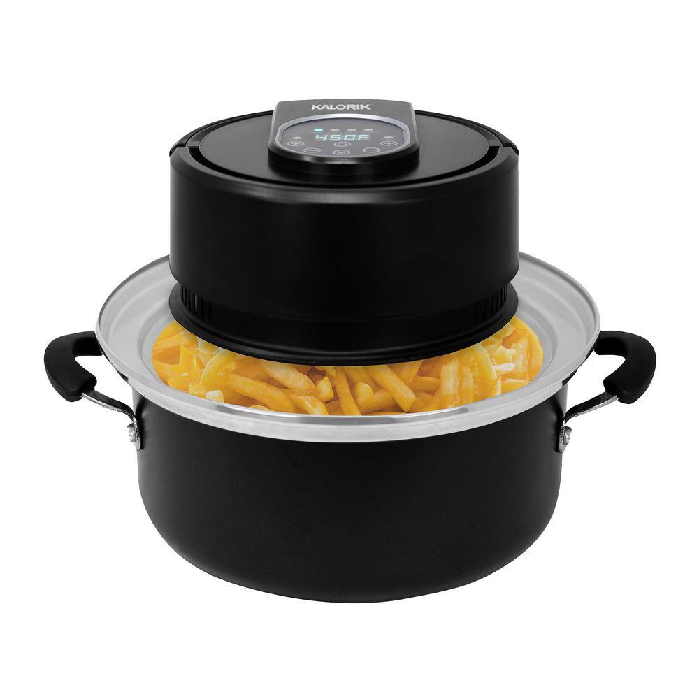 KALORIK Black Universal Digital Air Fryer Lid FT 46587 BK