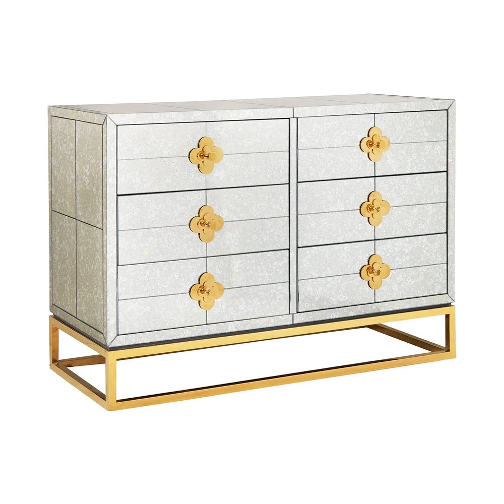 Delphine Six-Drawer Dresser