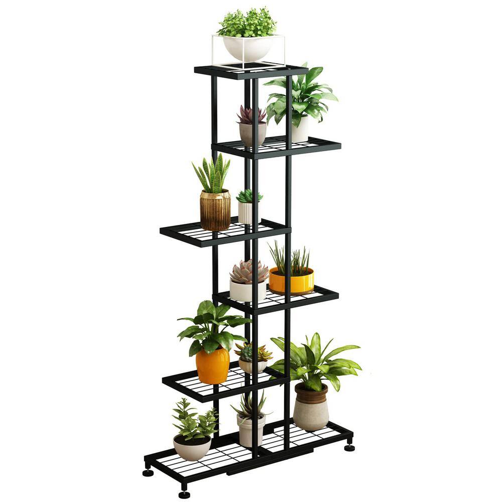 59 in. Metal Plant Stand for Multiple Plants TG-B55H-53