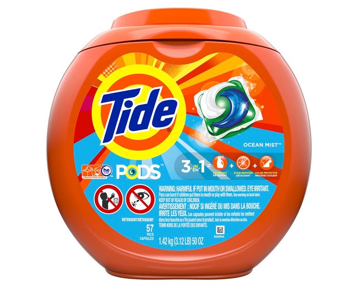 Tide PODS Clean Breeze 57CT