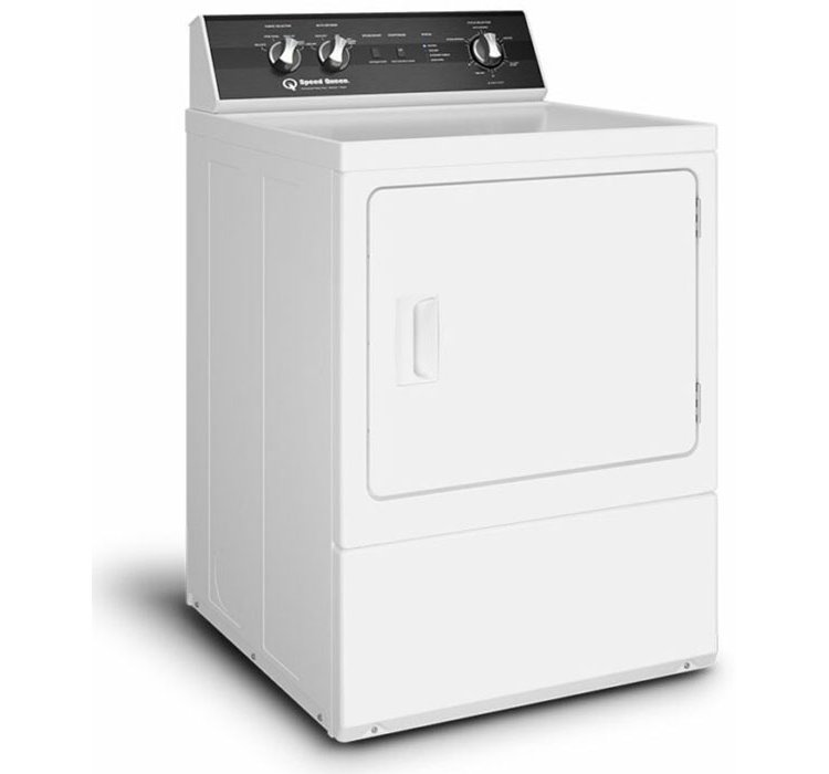 Speed Queen ADA 7 Cu. Ft. White Gas Dryer With Steam