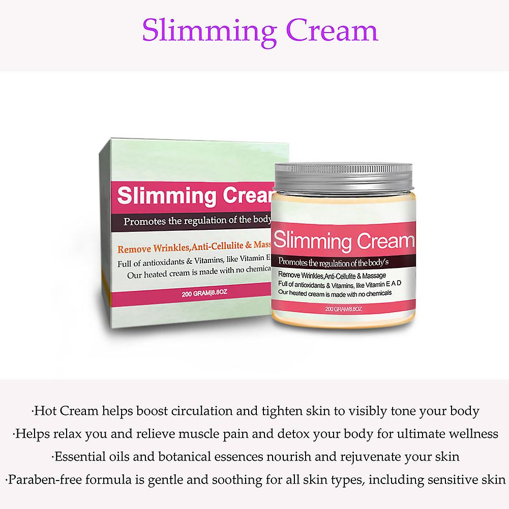 200g Slimming Cream Body Shaping Tightening Massage Cream For Waist Abdomen Leg