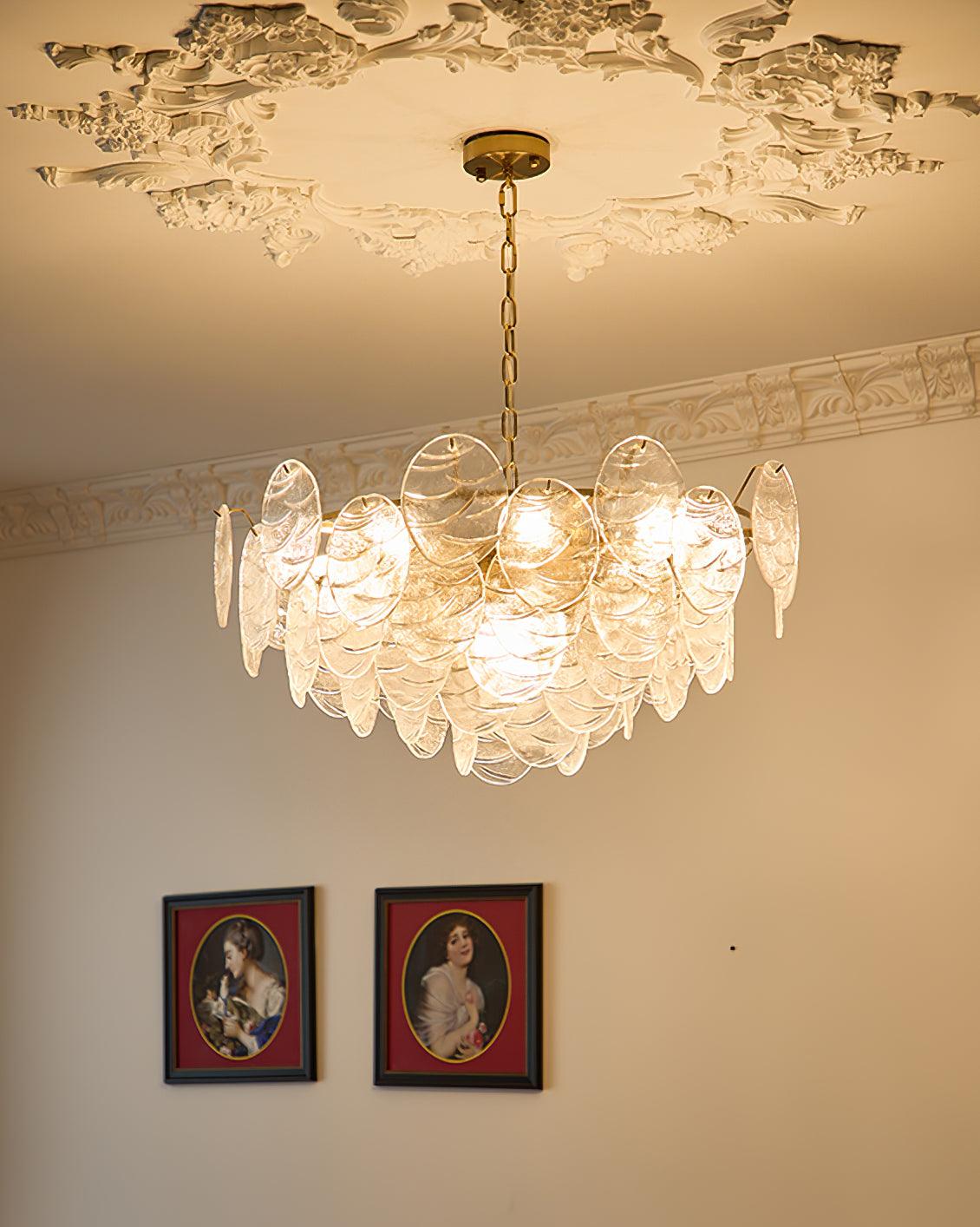 Victorian Disc Chandelier