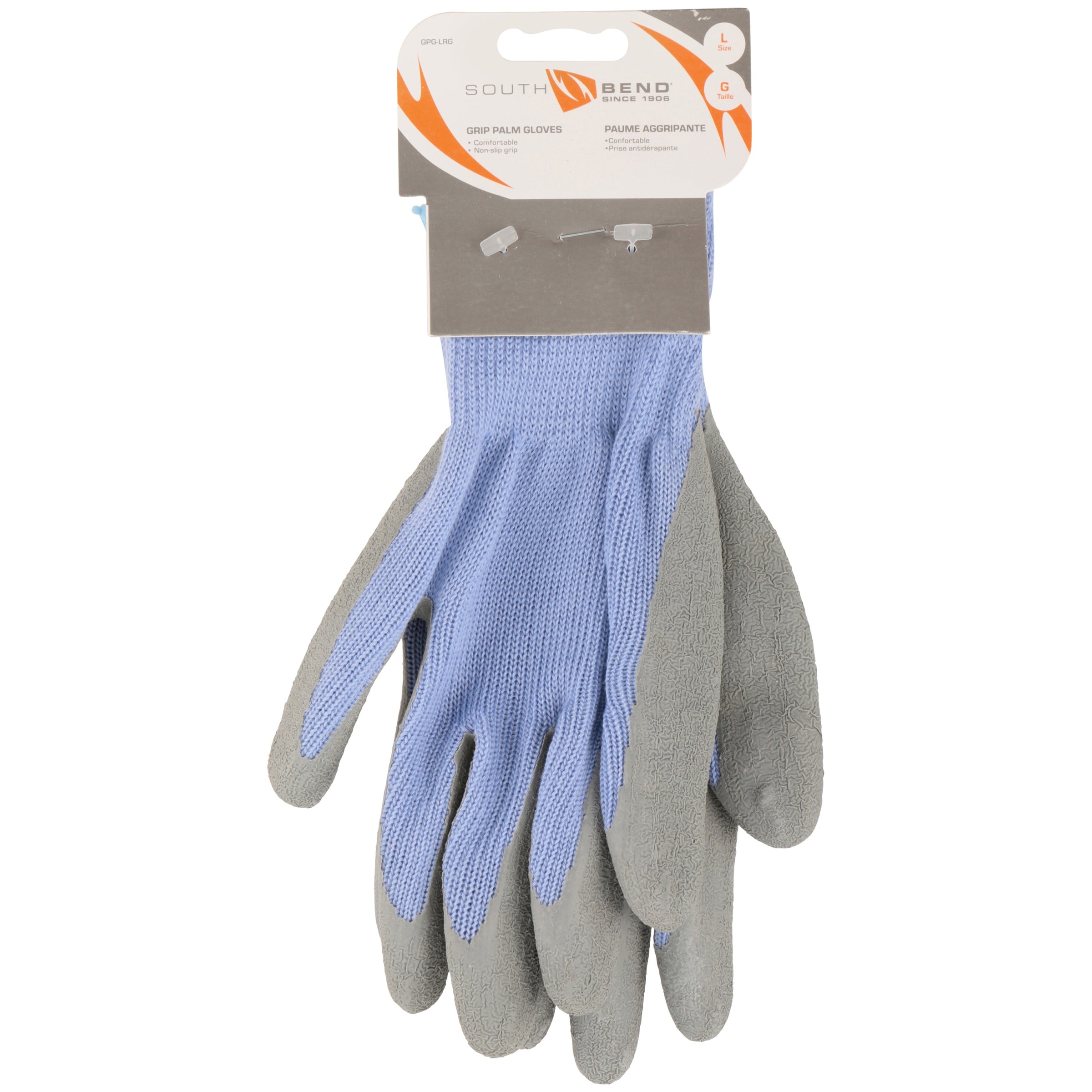 South Bend® Size L Grip Palm Gloves