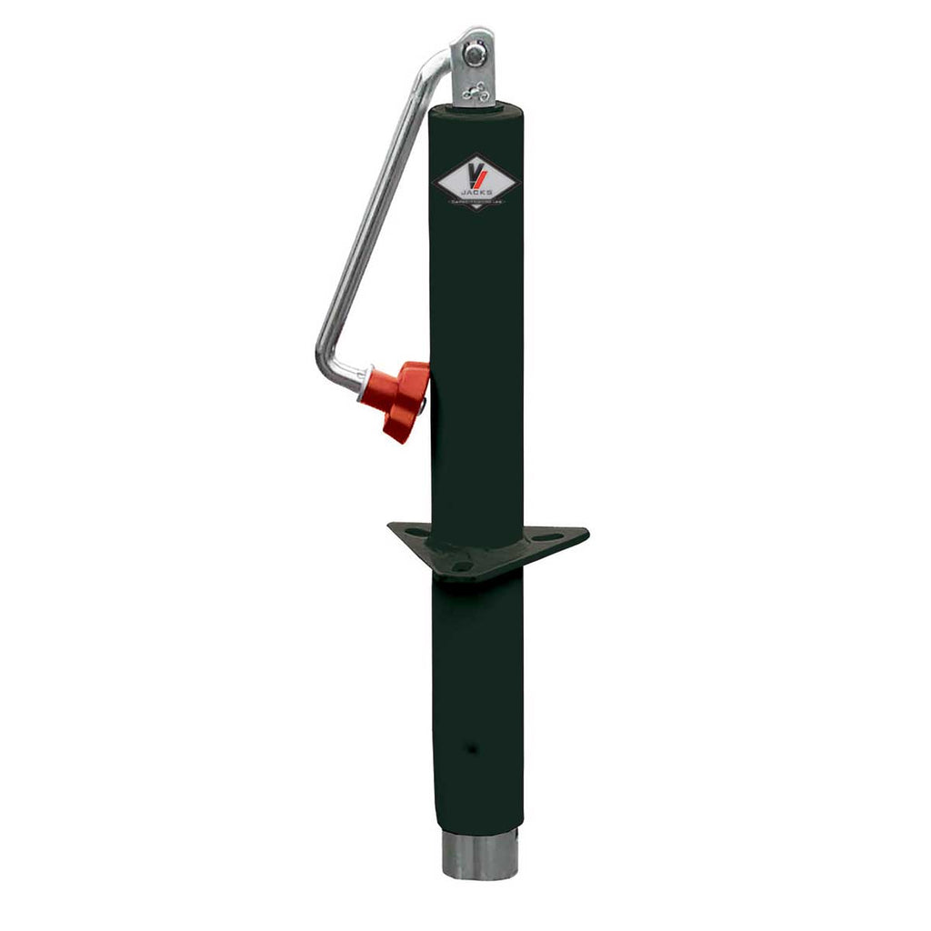 Valley Industries Top Wind A-Frame Trailer Jack - 13-1/2 Lift， 2，000 Lb. Capacity