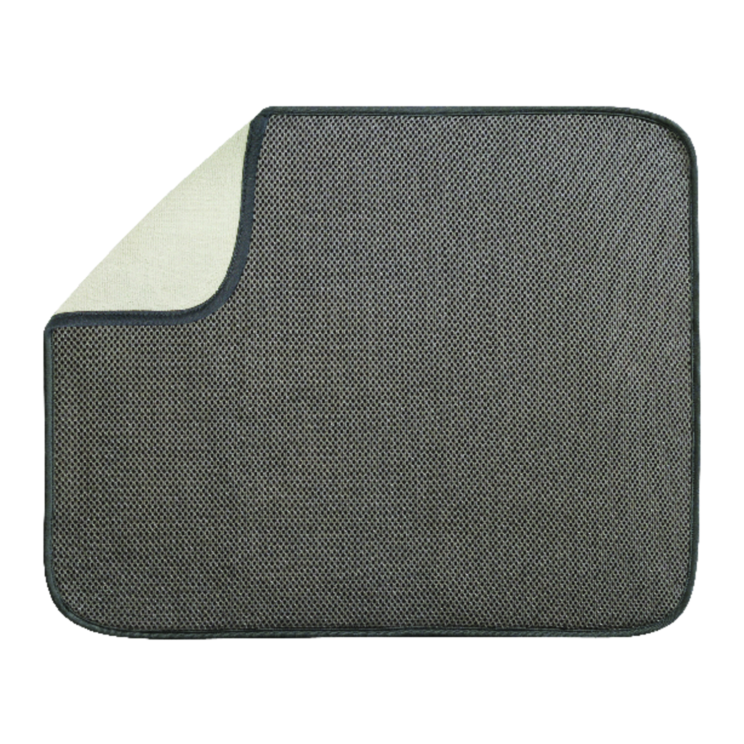 iDesign IDry 18 in. L X 16 in. W X 0.5 in. H Microfiber Drying Mat