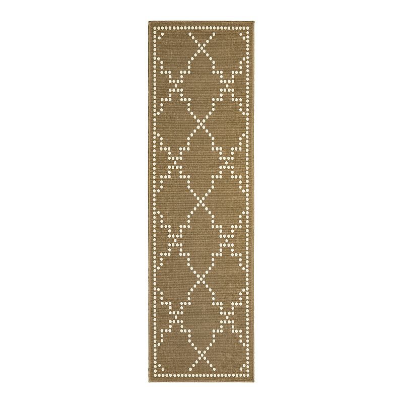 StyleHaven Mainland Palisade Trellis Indoor Outdoor Rug