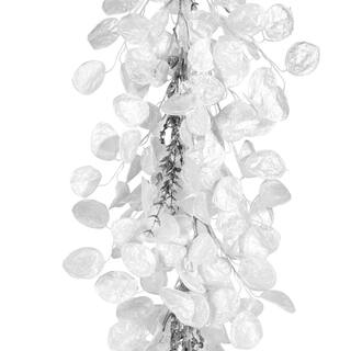  4 ft. Winter Frost White Artificial Christmas Unlit Garland HH75-C220192N16-4G