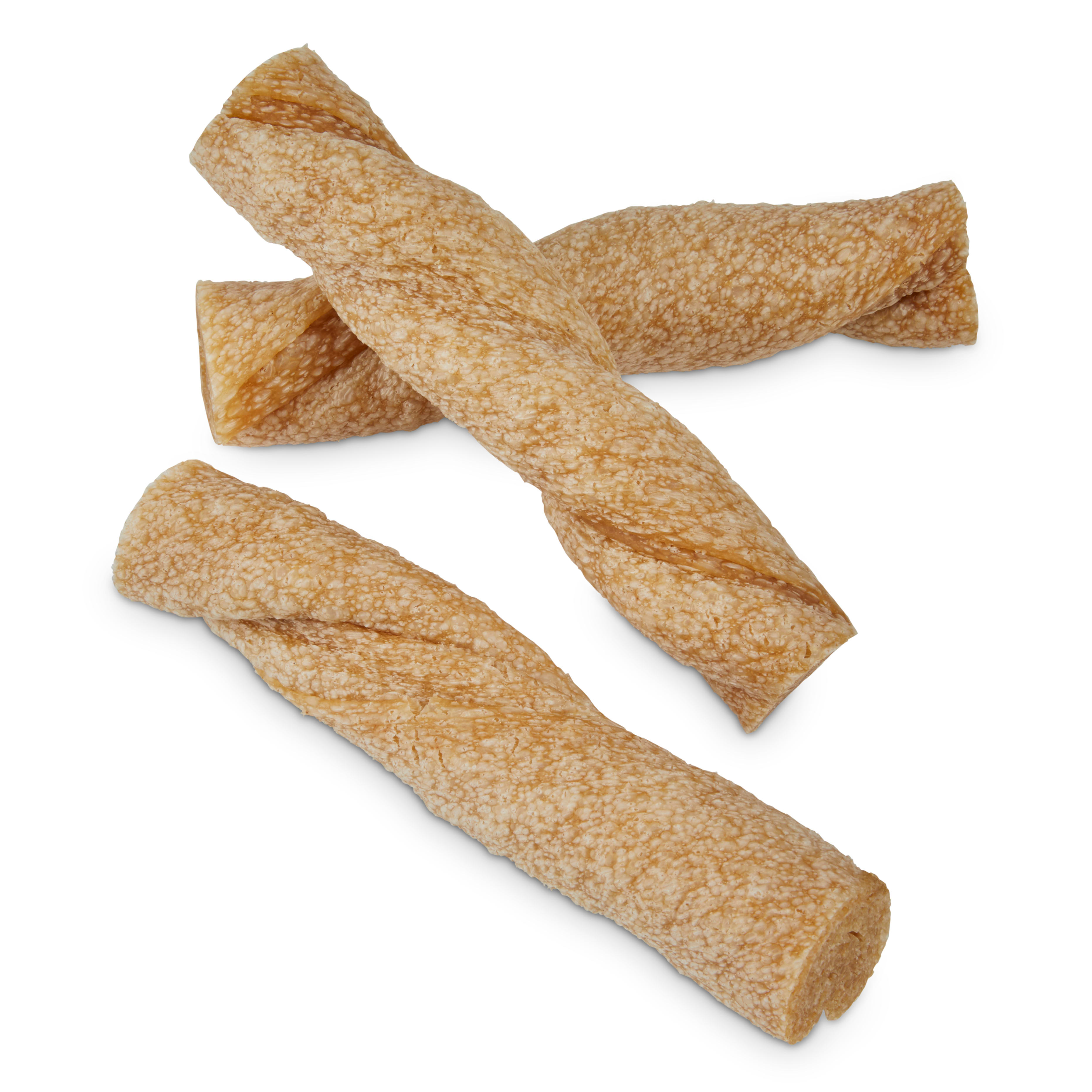 Good Lovin' Peanut Butter-Flavored Chewy Twists No-Rawhide Dog Chews， Count of 4