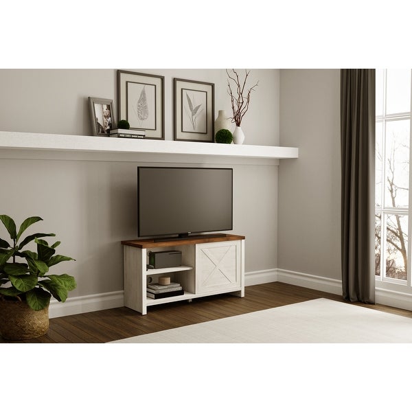 Living Essentials by Hillsdale Columbus Wood Entertainment Console