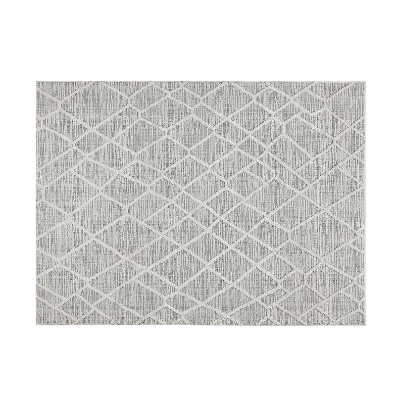 Madison Park Abigail Terni Pebble Washable Area Rug