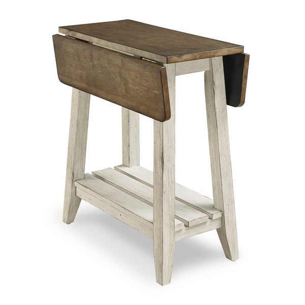 The Gray Barn Rectory Wood Drop Leaf End Table